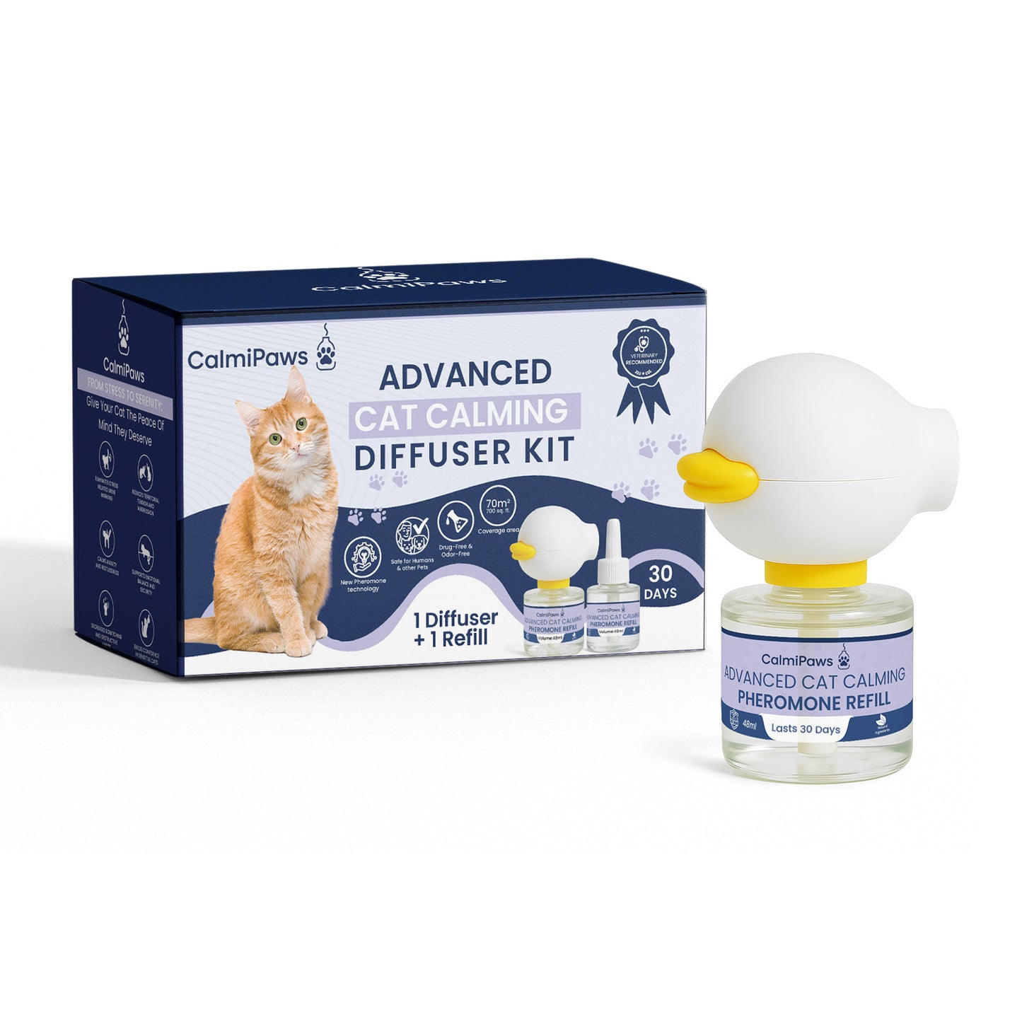 CalmiPaws® Calming Diffuser for Cats